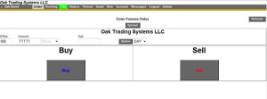 Oak Trading Systems - Order Entry